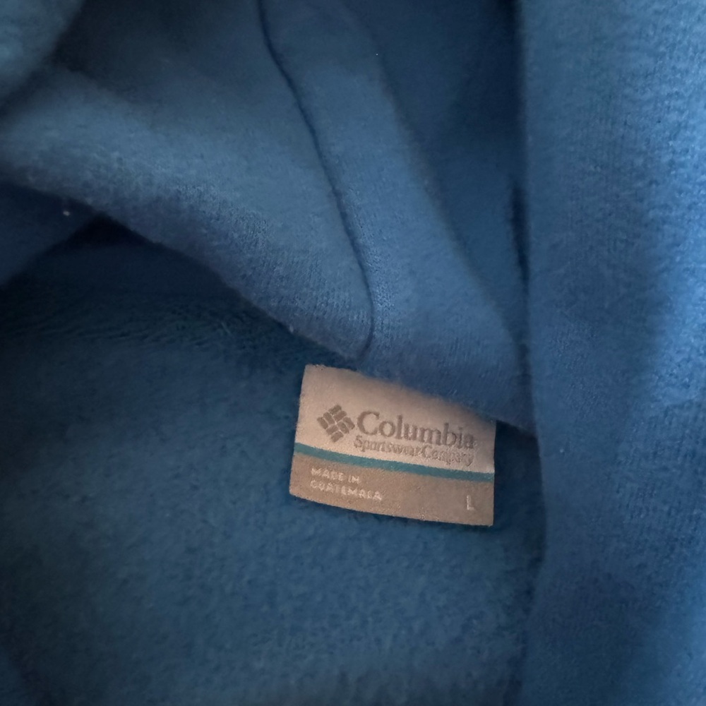 Columbia Blue Hoodie Sweater - Picture 3 of 3